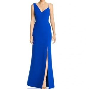 BCBGMaxAzria | Evening Dress with Asymmetrical Neckline